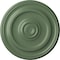 Ekena Millwork Kepler Traditional Medallion (For Canopies up to 5 1/4"), 23 5/8"OD x 1 3/4"P, Athenian Green CM24KPAGF - alternate 1